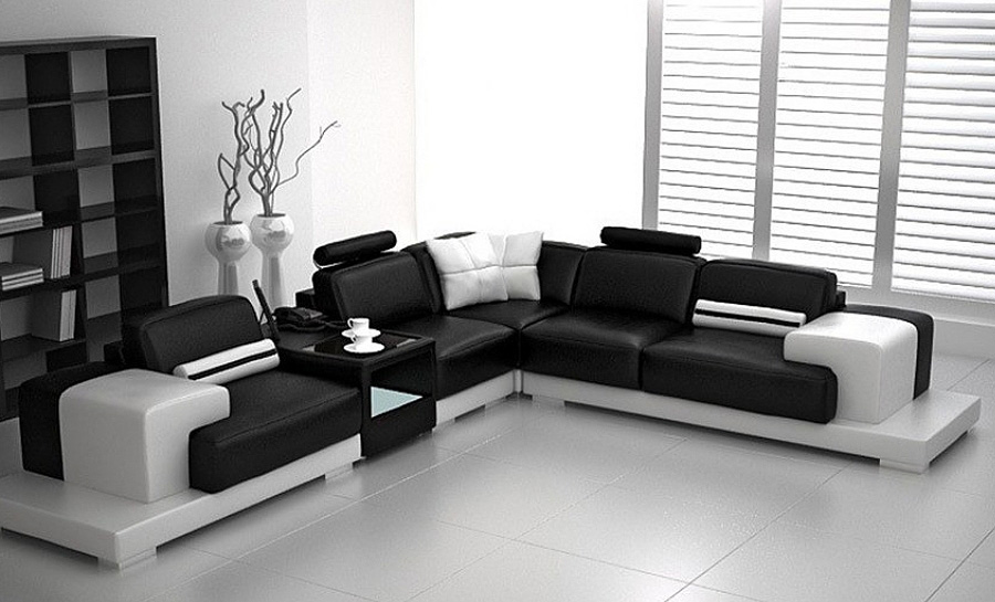 Forrey - L - Leather Sofa Lounge Set